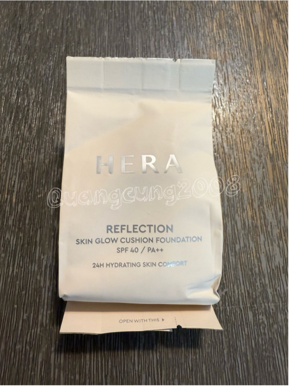 HERA Reflection Skin Glow Cushion Foundation 21N1 5g Mini SPF40 PA++ K-Beauty